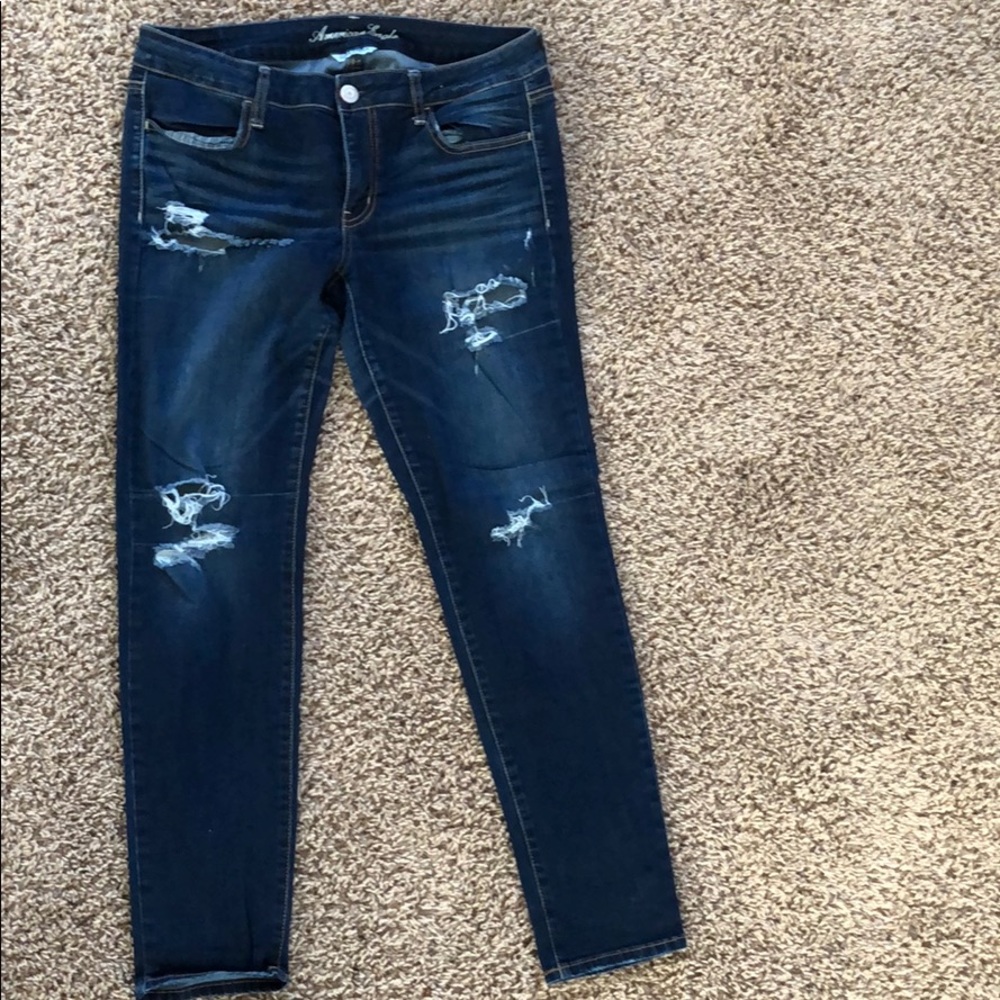 American eagle super stretch jeans